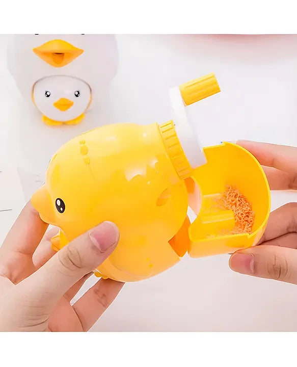 Sharpener For Kids 2 In 1 Chick And Chicken Shaped Pencil Sharpener Heavy-duty Manual Portable Sharpener For Kids Adults Boys And Girls Color May Vary