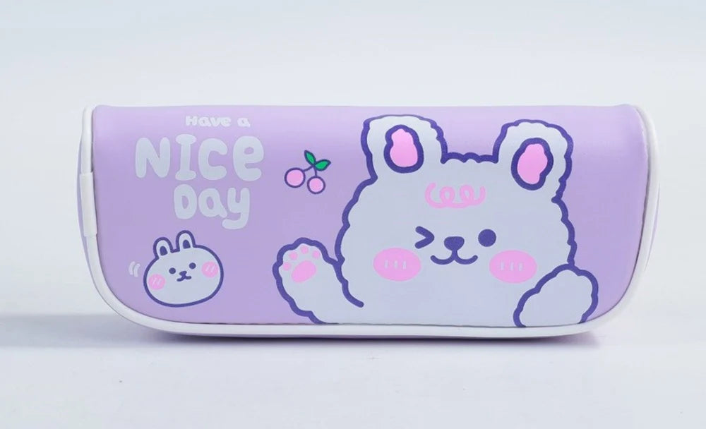 BD-191-25/26 & quote; Pencil case Pouch & quote; 8 designs mix, Fabric