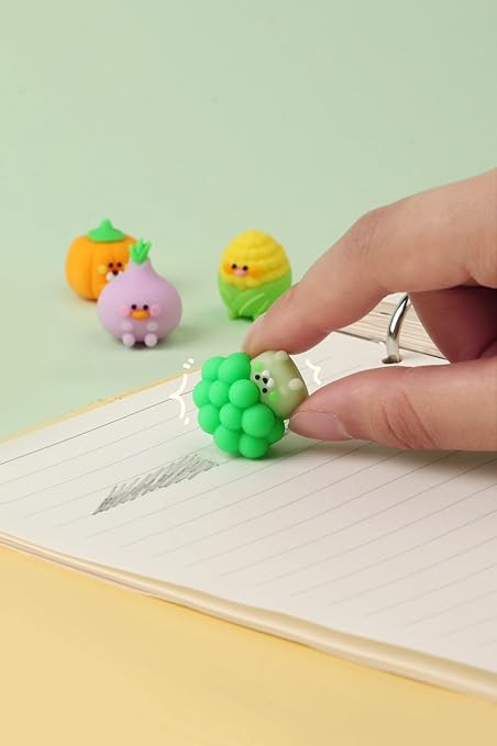 Cute Vegetable Mini Erasers