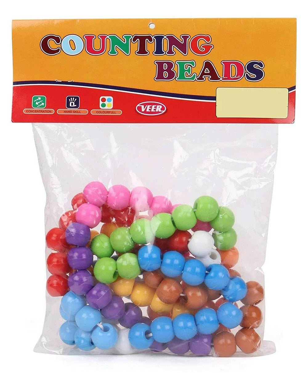 Counting Beads 100 Pieces Pre-School Educational Toy