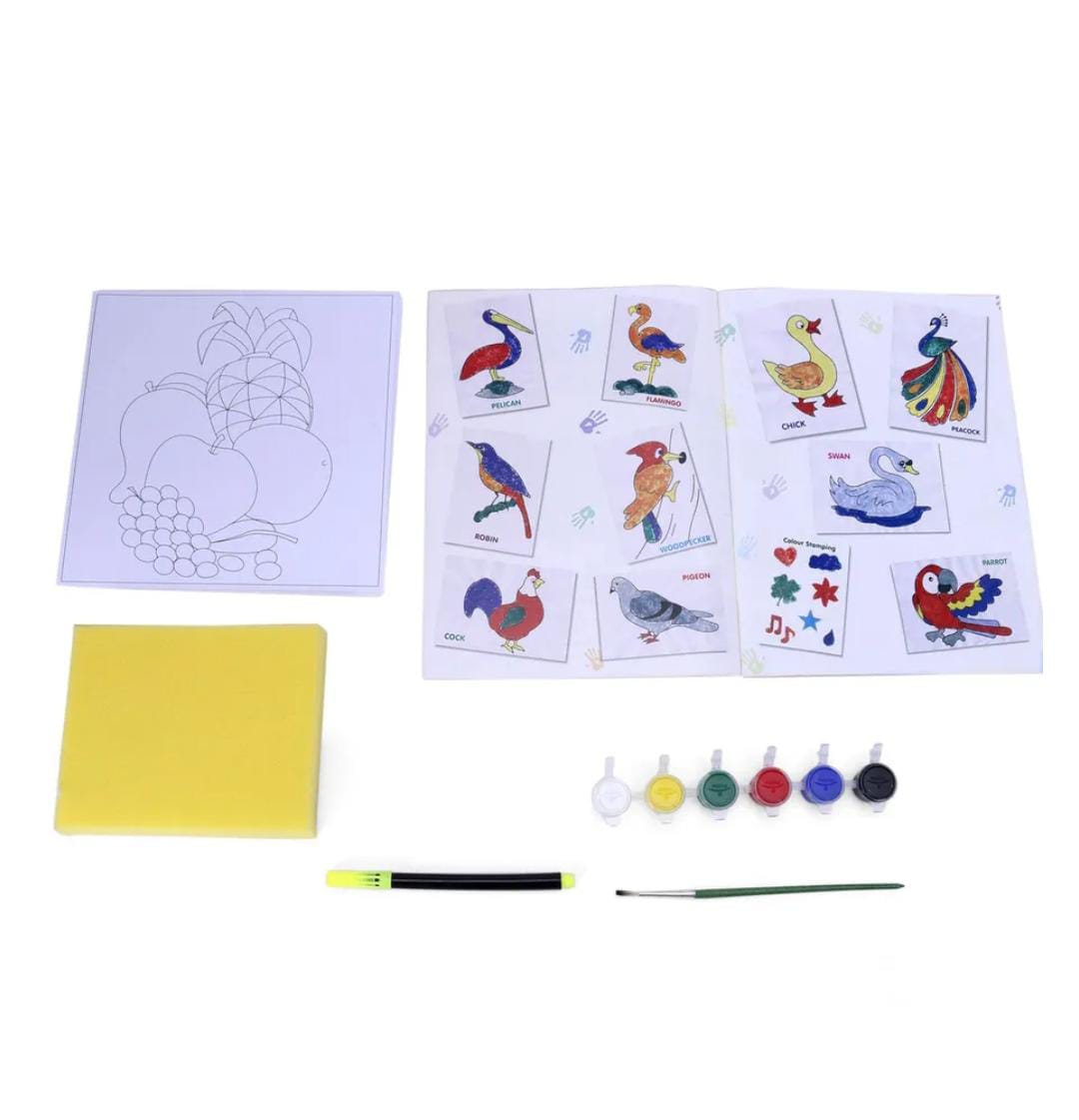 Finger Painting Jr Pre School Creative Learning DIY Kit