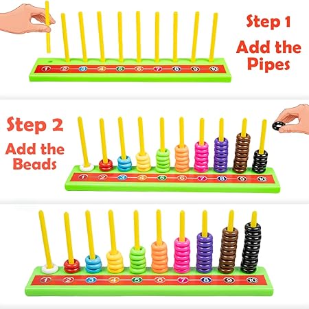 My First Play Pack Senior for Kids 2 in 1. Learn Counting and Colours with Fun
