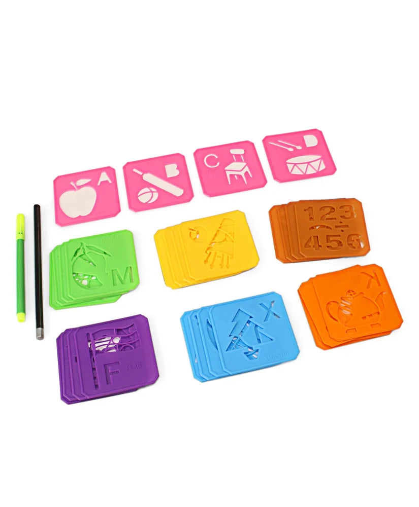 Multicolor Alphabet Art Junior Creative Innovative Learning