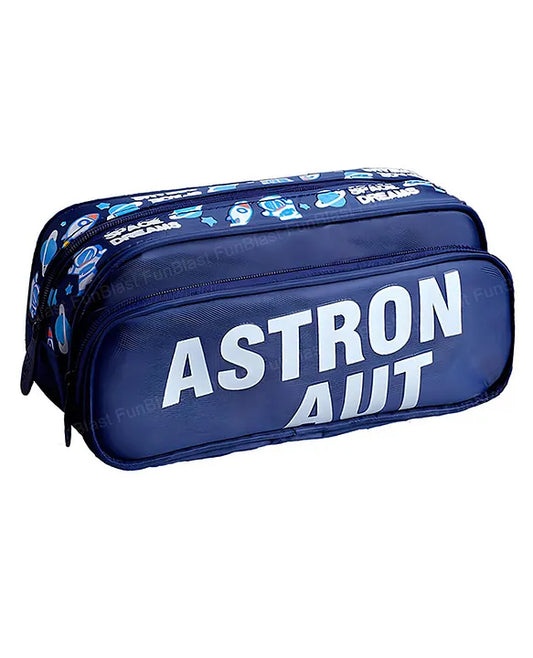 Multipurpose Large Capacity Pencil Pouch Astronaut