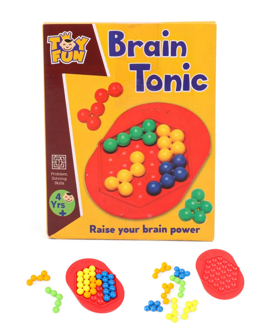 Multicolor Plastic Brain Tonic Puzzle Educational Creative Learning Brain Teaser