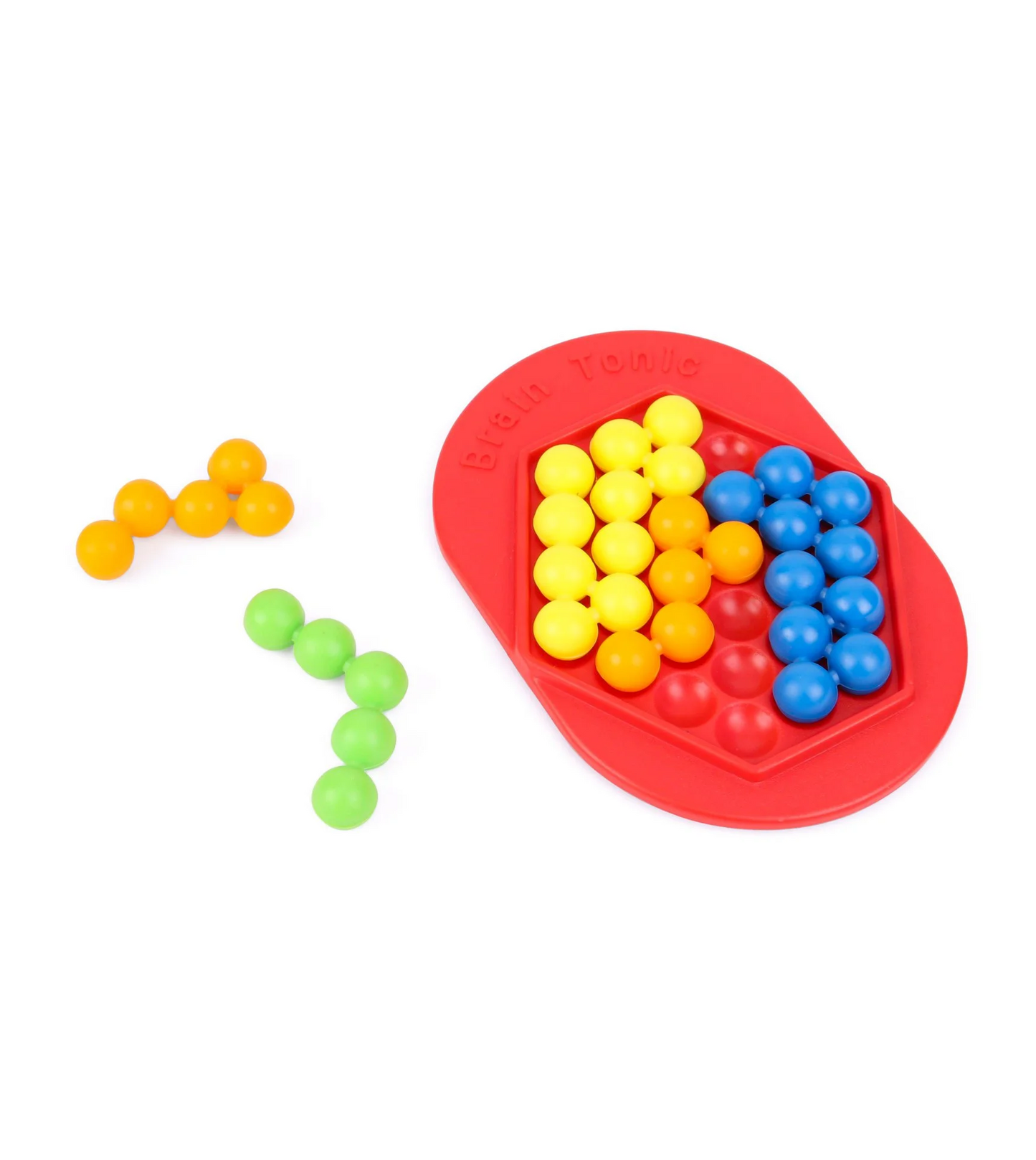Multicolor Plastic Brain Tonic Puzzle Educational Creative Learning Brain Teaser