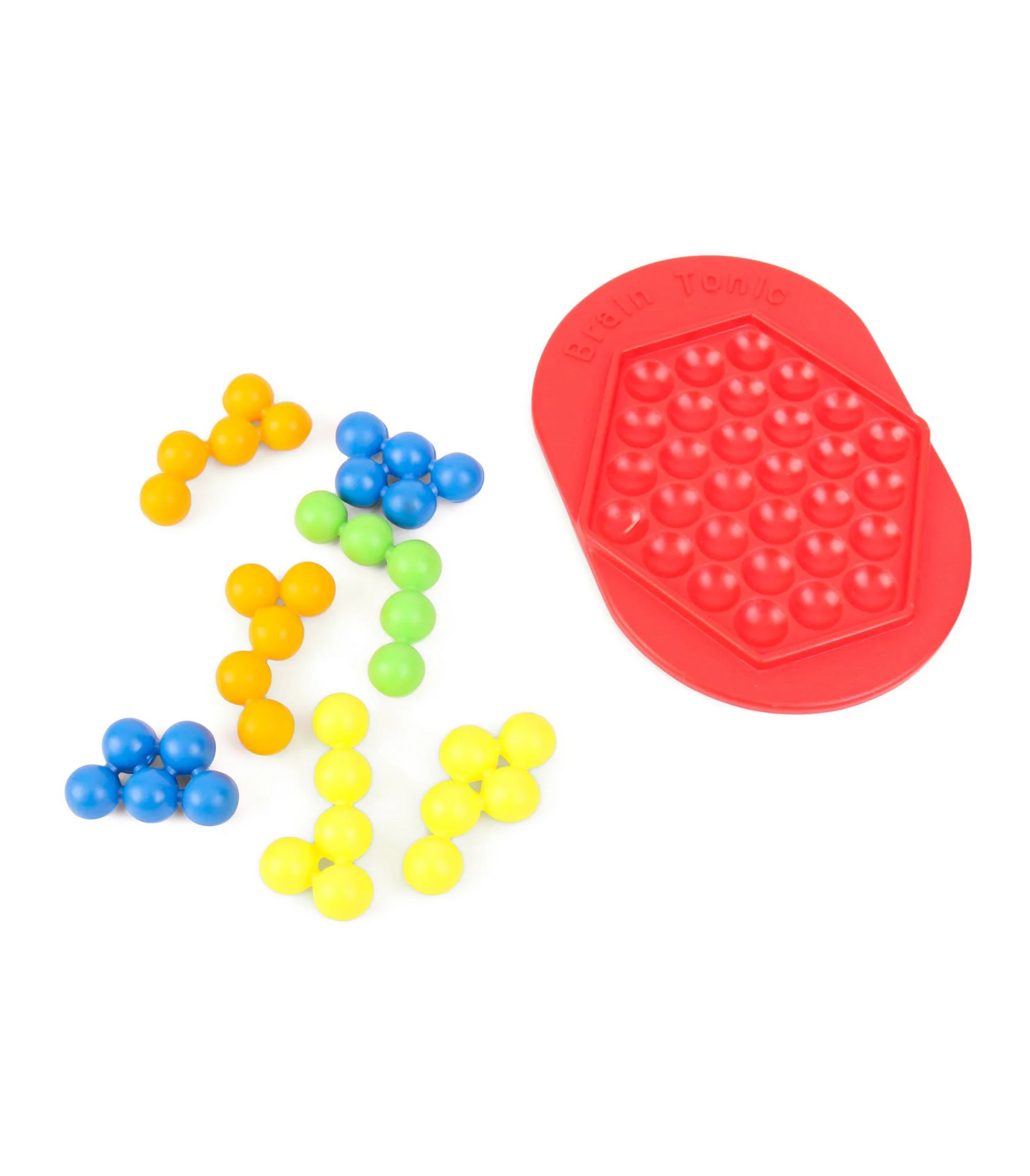Multicolor Plastic Brain Tonic Puzzle Educational Creative Learning Brain Teaser