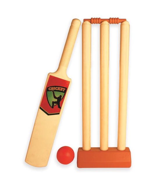 Multicolor Plastic Cricket Set For Children