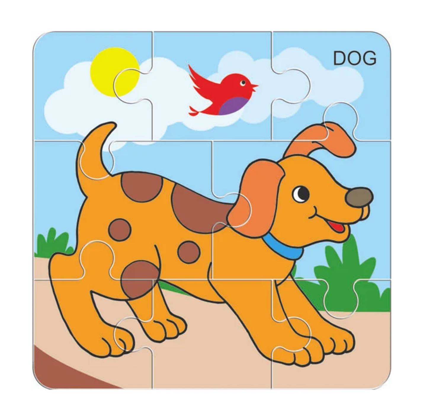 Jigsaw Cartoon Educational Intellectual Brainy Puzzle, Color : Multicolor