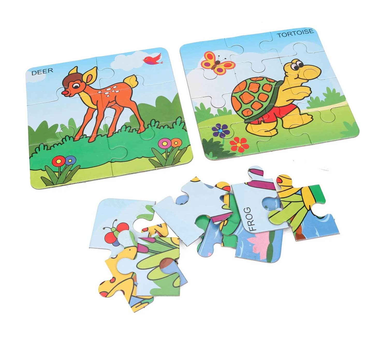 Jigsaw Cartoon Educational Intellectual Brainy Puzzle, Color : Multicolor