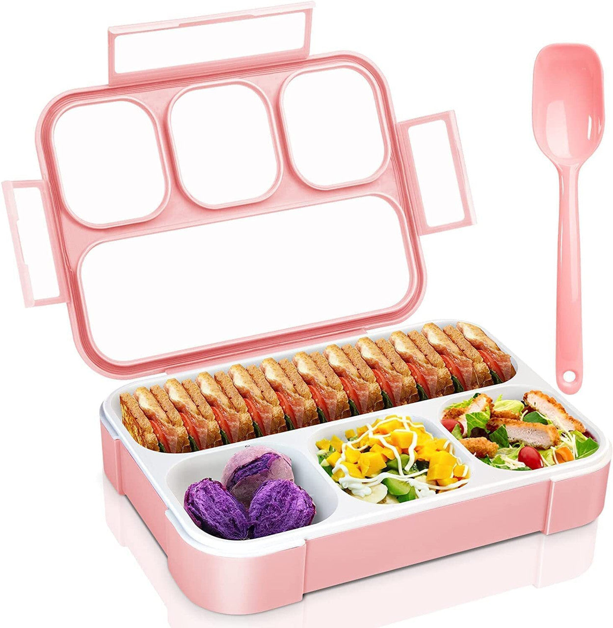 BPA Free Leak Proof Designed Plastic Lunch Tiffin Box for Kids, Men and Women 1 Containers Lunch Box  (1000 ml, Thermoware)