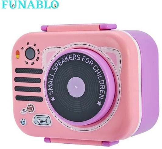 Smart Speaker Shaped Lunch Box , 3 Compartment Lunch Box 3 Containers Lunch Box  (680 ml)