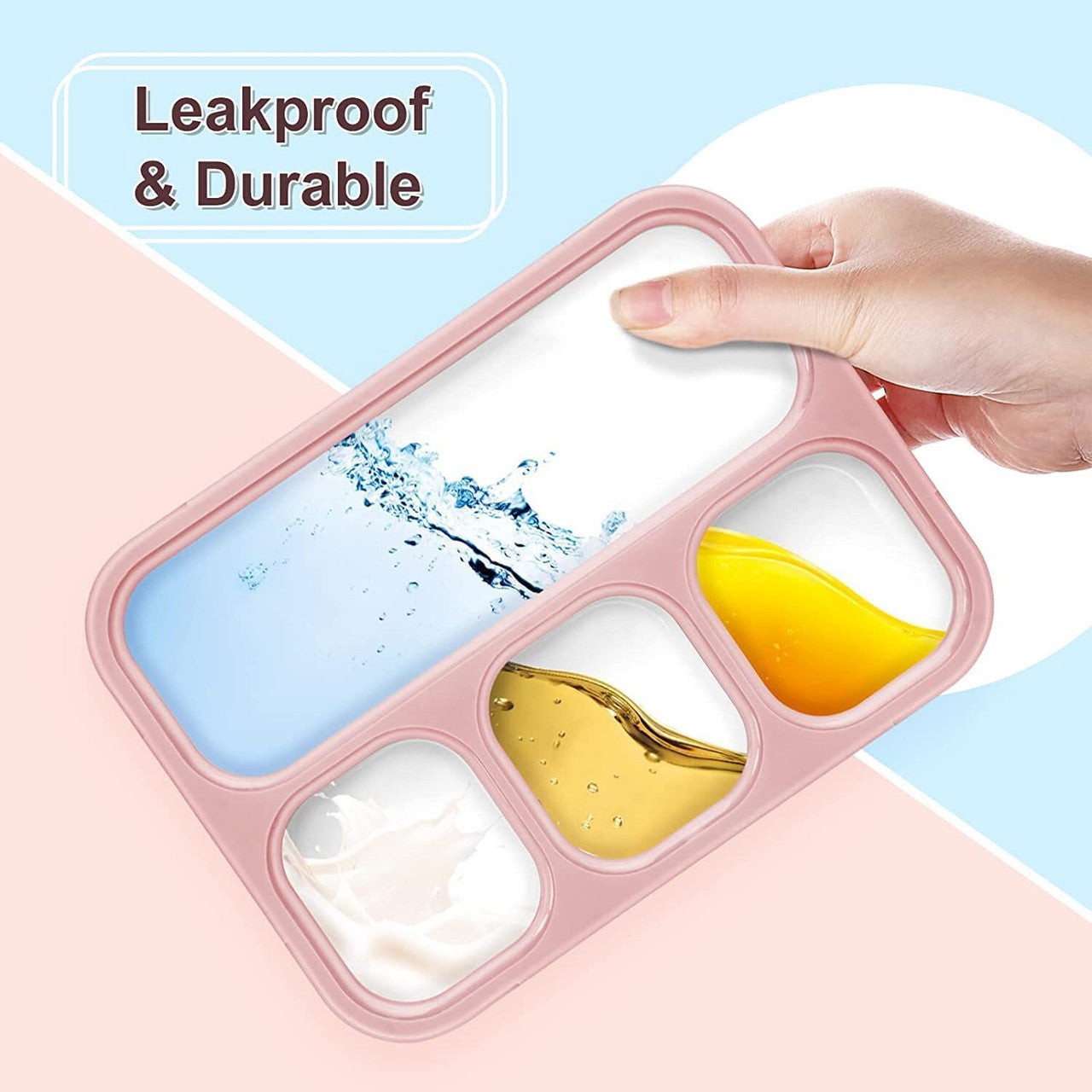 BPA Free Leak Proof Designed Plastic Lunch Tiffin Box for Kids, Men and Women 1 Containers Lunch Box  (1000 ml, Thermoware)