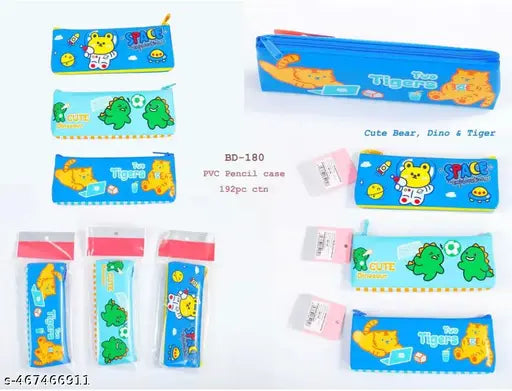 CUTE ANIMAL PRINT PENCIL KIT
