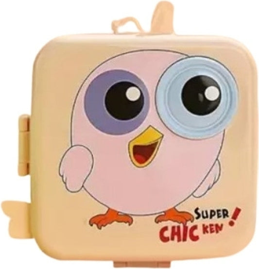 Super Chicken Kids 2 Containers Lunch Box  (1660 ml)